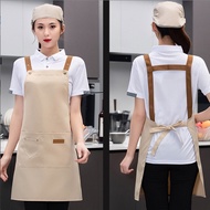 Price 1 Piece Set Oil-Proof Waterproof Apron Kitchen Chef Customizable Logo Restaurant Cafe Waiter W
