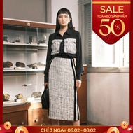 Women's tweed shirt IVY moda MS 17M7965