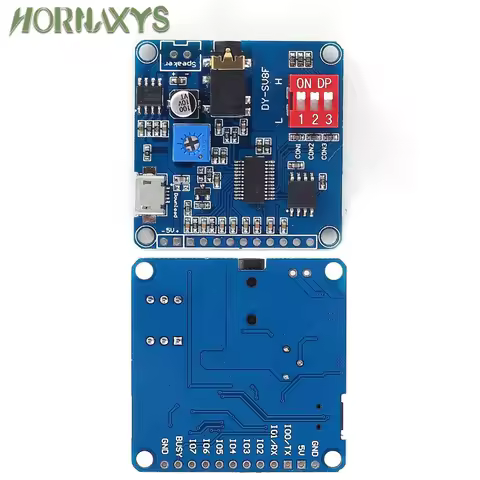 Voice Sound Playback Module Arduino MP3 Player Module UART I/O Trigger Class D Amplifier Board 5W 8M