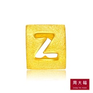 CHOW TAI FOOK 999.9 Pure Gold Alphabet Charm - Z F189569