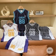 BS672 - DSBC sports backpack SET FOR KIDS 3-star laurel wreath CHUN 88 - T363 CHUN