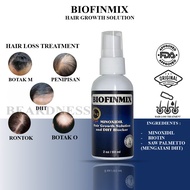 BIO FINMIX Hair Tonic Penumbuh Rambut Brewok Rambut Rontok Alis Botak M Karena Gen Atau Tanpa Gen Or