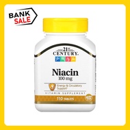 21st Century Niacin 100 mg 110 Tablets