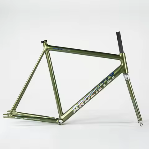 Ardently vandal Frameset, Track Fixie Bike Frame and Fork, Single Speed Bicycle Parts, 700C 6069 Alu