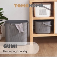 TOMO - GUMI Laundry Basket Easy Laundry Basket Aesthetic Laundry Basket Minimalist Clothes Basket Co