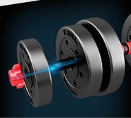 & SEOKO Weight Fitness Barbell Gym Dumbell Lifting Set (20kg)