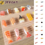 JEROMY Simulation Sushi Model, Rice Ball Japanese Food Simulation Kitchen Toy, Sashimi Cooking Toys 
