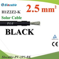 Solar Wire PV1 H1Z2Z2-K 1x2.5 Sq.mm. DC Cable Cell Black (Specify Number)