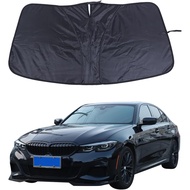 Car Windshield Sun Shade Compatible with BMW 3 Series 4 Series i3 i4 2020-2025 Car Foldable UV Ray R