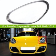 For Porsche Cayman Boxster 987 2009 2010 2011 2012 Accessories Transparent PC Material Front Lamp Co