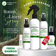 Scentsitivity Corner Fresh Bamboo Room and Linen Spray Gift Set | Air Freshener Scent for Home | Roo
