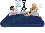 New Kasur Angin King + Pompa Manual 12 Inch + Lem Bestway ||| kasur busa lipat bayi angin lantai spr