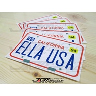 Ella USA Print & Cut Sticker