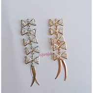 Dangle Earrings Crafting Materials Handicrafts - Ribbon Claws