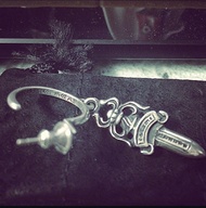 Chrome hearts dagger earring