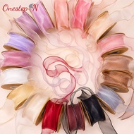 4cm 10M Gold Fish Tail Ribbon Reben Riben Bunga Hadiah Cake Hantaran Decor