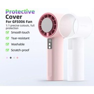 GOOJODOQ Handheld Cooling Fan Case GFS006 High Speed Portable Silicone for USB Minifan