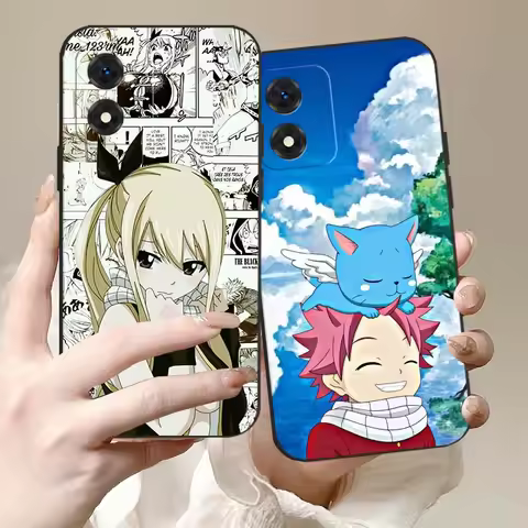 Anime FAIRY TAIL Cover For OPPO Realme GT 7 7T 6 6T 15 15T 14 14T 13 12 C75 C75x C73 V70S Pro Plus P