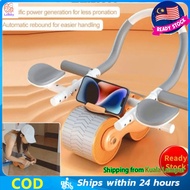 Abdominal Wheel Automatic Rebound Muscle Elbow Support Female Abdo , Multi-Functional Abdominal Whee