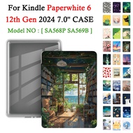 For Kindle Paperwhite 6 12th Gen 2024 7.0'' Signature Edition SA568P SA569B Colorsoft 1st Gen E-Read