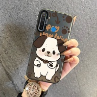 Case For Realme 5 5i 5s 6i C3 C3i Couple Ultra Thin Hard Shell Pet Dog Phone