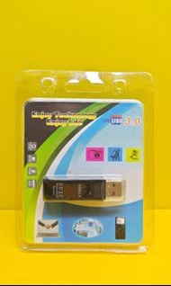 😪賤賣貨品/不設退貨、全新貨品、USB 3.0 外置讀卡器，支援 SDHC、SD、Micro SD、MicroSD、SDXC 記憶卡、實物圖片(最後五件/賤賣)