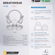 YF-02, YUWELL FULL FACE CPAP/BIPAP MASK (Authorized Seller)