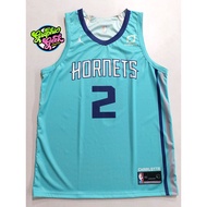 NBA LAMELO BALL CHARLOTTE HORNETS BLUE JERSEY