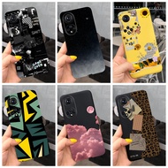 Honor 50 NTH-NX9 / 50 Pro RNA-AN00 Fashion Printing Phone Caisng Honor50 50Pro 5G 2021 Jelly Silicon