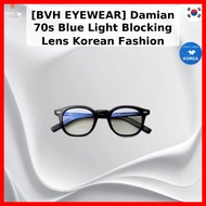 [BVH EYEWEAR] Damian 70s Blue Light Blocking Lens Korean Fashion Glasses / Korean Fashion Glasses by