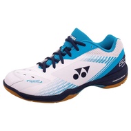 YONEX POWER CUSHION SHB65Z MEN'S BADMINTON SHOES SHB65ZMEX SHB 65 ORIGINAL WHITE BLUE, FREE SHIPPING