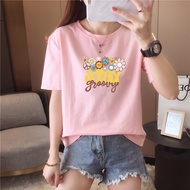 6Y750 Tshirt Clothes T shirt Women's T shirt Plus Size T shirt Blouse Summer Student T-shirt Interne