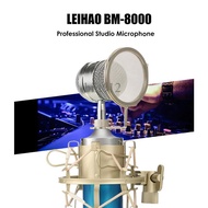 (READY STOCK) BM-8000 Professional Sound Studio Recording Condenser Microphone Mic