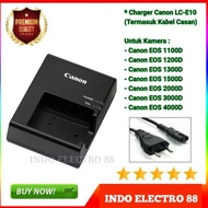 Canon Lc-E10 Charger For Canon 2000D/3000D/4000D