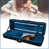 Violin Storage Hard Box Professional Oblong Violin Bag with Handle Violin Case Hard Shell for Amateu