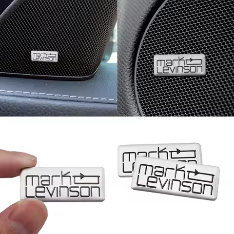 For Lexus UX250H Fsport CT200H RX400H NX Car Mark Levinson Logo Emblem 3D Aluminum Speaker Audio Dec