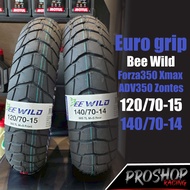ยาง Eurogrip Bee Wild สำหรับ Xmax New Forza 300 ADV350 Zontes