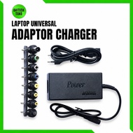 Universal Laptop Adapter 96W 2B1-96W Auto Voltage DC 12V-24V with 8 Jack Heads