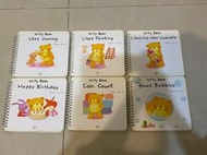 清書櫃2-2~Willy Bear 硬頁英文小書6書1VCD
