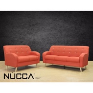 Nucca 731 Jetty 2+3 Sofa Set[Can Choose Casa Leather or Water Resistance Fabric][Delivery in West Malaysia Only]