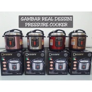 DESSINI Pressure Cooker 6L &amp; 8L