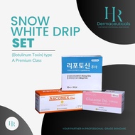 Snow White Drip Skin Whitening Drip Powerful Gluta Drip 10vials*10sessions