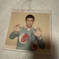 劉德華親筆簽名：Miracle World Andy Lau
