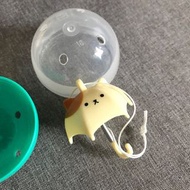 CT04 香港現貨 有2隻 絕版扭蛋 貓咪雨傘 貓雨傘扭蛋 貓奴必備 貓奴 貓 貓咪 amuse 豆袋貓 ぷさまる ねそべリ にゃんこ omochi meow cat slave  黑貓 白貓 三色貓