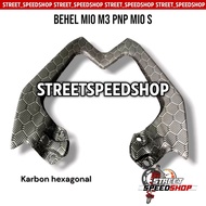 Behel Begel Planger Mio M3 Carbon HEXAGONAL Behel Begel Yamaha Mio M3 Carbon Hydrograpict