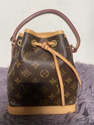 稀有LV Monogram Bucket Bag  Lv noe mini 中古 水桶袋 手挽袋