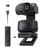 กล้องเว็บแคม 4K PTZ EMEET Pixy กล้องเว็บแคม AI ระบบกล้องคู่ความละเอียด 4K สำหรับสตรีมมิ่งและใช้งานร่