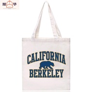 TWUCB California University Berkeley Sub-School Canvas Bag Berkeley Souvenir UC Berkeley Portable Ec