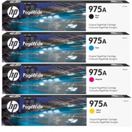 [ORIGINAL] HP Toner HP 975A HP 975X BLACK CYAN MAGENTA YELLOW L0R88AA L0R91AA L0R94AA L0R97AA  L0S00