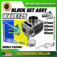 ESPADA BLOCK RACING WAVE125 57mm 60mm 62mm 65mm RACING BLOCK WAVE125 ESPADA RACING